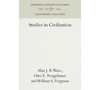 Alan J. B. Wace Otto E. Neugebauer William S. Studies in Civi (Copertina rigida)