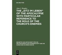 Alan J. Beagley The „Sitz im Leben“ of the Apocalypse with Pa (Copertina rigida)