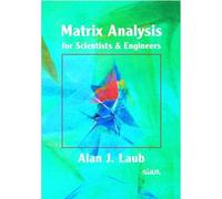 Alan J.Laub Matrix Analysis for Scientists & Engineers (Tascabile)