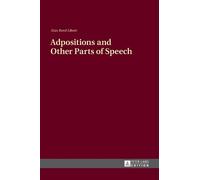 Alan Libert Adpositions and Other Parts of Speech (Copertina rigida)