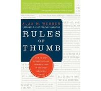 Alan M. Webber Rules of Thumb (Tascabile)