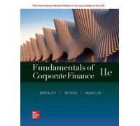 Alan Marcus Richard Brealey Stewart Fundamentals of Corporate Finan (Tascabile)