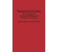 Alan Mayne Resources for the Future (Copertina rigida)