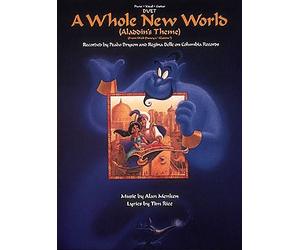 Alan Menken/Tim Rice: A Whole New World (Vocal Duet). For Pianoforte, Voce e Chitarra(Duetto)