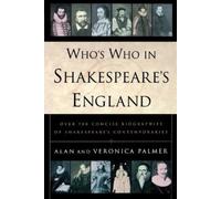 Alan Palmer Who's Who in Shakespeare's England (Tascabile)