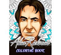Alan Rickman Coloring Book: Alan Rickman Adult Coloring Books