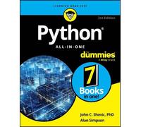 Alan Simpson John C. Shovic Python All-in-One For Dummies (Tascabile)