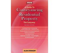 Alan Stewart A Guide to Conveyancing Residential Property (Tascabile)