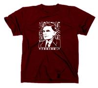 Alan Turing T-Shirt Enigma Macchina Code Geek Informatik Computer Nerd