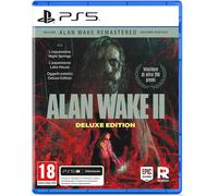 ALAN WAKE II 2 Deluxe Edition - PS5 - copertina ita - new & sealed