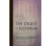 Alan Watson The Digest of Justinian, Volume 3 (Tascabile)