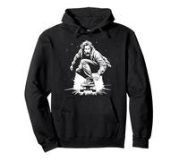 Alan Watts Skateboarder Felpa con Cappuccio