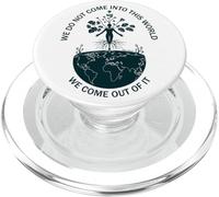 Alan Watts Terra Radici Citazione Natura Albero Foglie Cosmo PopSockets PopGrip per MagSafe