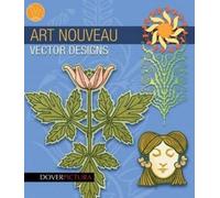 Alan Weller Art Nouveau Vector Designs (CD) Dover Pictura Electronic Clip Art
