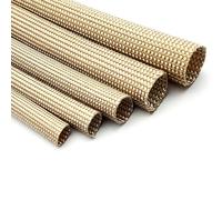 ALANIZ Guaina Protettiva for Cavi in Fibra di Vetro Morbida con Isolamento ad Alta Temperatura da 800 °C, Diametro 1 mm-20 mm(14 mm)