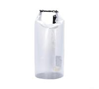 Alanmoship 1 borsa a secchiello impermeabile, pieghevole, grande capacità, semi-trasparente, in rete, per rafting, nuoto, tracciamento fluviale, campeggio, escursionismo, avventura all'aperto, 5 l