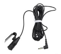Alanmoship 1 confezione da 3,5 mm unidirezionale auto microfono a soffitto cavo 2,7 m basso rumore per Clarion per Kenwood per Sony Alpine per Pioneer per Android Navigazione posteriore