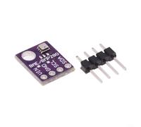 Alanmoship 1 confezione GY-BME280 - Modulo sensore di temperatura, umidità e pressione, 3,3 V-5 V, alta precisione, I2C, per SPI, per stazione meteorologica e progetti fai da te (1-BME280)