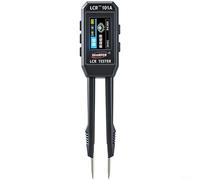Alanmoship 1 confezione per Smart LCR Meter Pinzette Intelligente Bridge Tester per Resistore Condensatore Induttore con 3 Frequenze 1.14 Pollici Schermo a Colori Type-C Ricaricabile per Elettronica