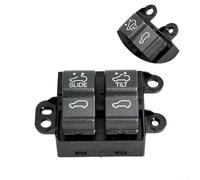 Alanmoship 1 Pezzo Interruttore Tetto Apribile per Cadillac per ESCALADE per CHEVY per SILVERADO per TAHOE per GMC per SIERRA 22818011 Direct Fit Plastica Controlli Sostituzione Interni Auto
