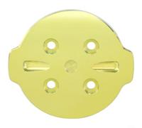 Alanmoship 1 pz Tc4 Bike Computer Mount Adapter Insert For Bryton S810 S650 S550, staffa di supporto leggero per ciclismo GPS per bici da strada MTB equitazione (oro)