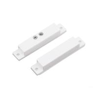 Alanmoship 10 set di sensori magnetici per porte e finestre, design normalmente chiuso per sistemi di allarme, viti incluse