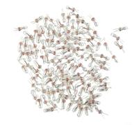 Alanmoship 120pcs 3mm bianco caldo lampadine LED per OO Scale Model Railways, 12V grano chiaro di lampade per treni layout e diorami