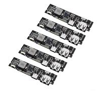 Alanmoship 5 moduli per scheda madre a ricarica rapida, supporta protocolli PDQCAFCFCPPESFCP direzionale 18 W ricarica rapida con protezione della temperatura della batteria 10000 mAh