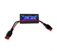 Alanmoship Analizzatore di potenza digitale LCD 150A 60V Wattmetro con display retroilluminato per monitoraggio del consumo della batteria in aerei RC, sistemi di energia solare (150A)