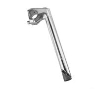 Alanmoship Attacco manubrio a collo di cigno per bicicletta, 40 x 220 mm, in lega di alluminio, per forcella da 22,2 mm, manubrio da 25,4 mm, colore argento, per mountain bike e per il tempo libero