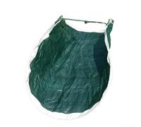 Alanmoship Borsa per rifiuti da giardino pieghevole pop-up per raccolta di foglie, riutilizzabile, PE+anello in acciaio, verde, salvaspazio, portatile, per giardinieri e appassionati di fai da te