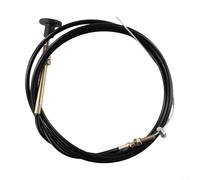 Alanmoship Cavo di controllo arresto motore 2 - 5 m, 6 mm/10 mm, cavo per auto, camion, cofano, acceleratore e spegnimento carburante in commercio o industriale (2 m)