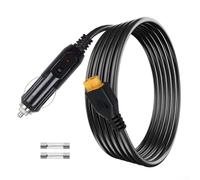 Alanmoship Cavo di prolunga per presa auto da 18 AWG a XT60 femmina, per generatori solari e alimentazione elettrica automobilistica (3 metri)