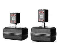 Alanmoship Chiave dinamometrica digitale 3/8 1/2 3/4 di azionamento LCD ad alta precisione con allarme, gamma da 0,3 a 600 Nm, per applicazioni pesanti su ruote auto (3-30 (1/4) 20-200 nm (1/2))