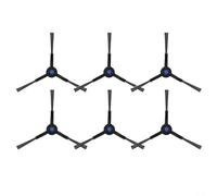 Alanmoship Confezione da 10 spazzole laterali per T50 Pro Max per OMNI per GEN2 X8 Pro, robuste setole in nylon per rimuovere la polvere, accessori per mozzi in plastica ABS per animali domestici (6
