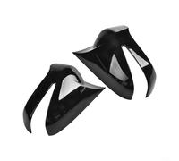 Alanmoship Confezione da 2 coperture per specchietto laterale per Honda Civic berlina di ottava generazione 2006-2011, alloggiamento in ABS nero con attacco per indicatore di direzione