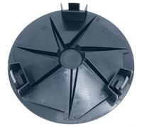 Alanmoship Confezione da 2 coprimozzo per robot tosaerba A1 A1 Pro per A2, in plastica nera, pezzo di ricambio per manutenzione del prato da giardino (1 pezzo)