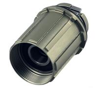 Alanmoship Corpo a cricchetto nero AL7075 per 11 velocità, mozzo dell'asse passante da 12 mm con molla a 3 pedali, anello di trasmissione 30T, supporto per mountain bike e bici da strada (12 mm)