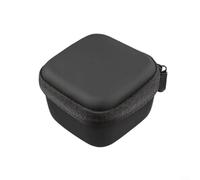 Alanmoship Custodia portatile in PU per Insta360 Link2/2C/2PRO, borsa organizer da viaggio compatta con protezione antiurto per fotografi, nera, 115 x 114 x 76 cm