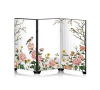 Alanmoship Divisorio dello schermo dello schermo dello specchio acrilico di stile cinese, elegante decorazione del desktop con per il design FRENCH Fusion Design, bordo acrilico e schiuma di PVC da 2