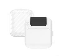 Alanmoship Etichettatrice, stampante termica portatile per etichette adesive, stampante termica senza inchiostro, stampa di etichette di testi, per casa, ufficio, piccole imprese, organizzazione per