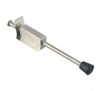 Alanmoship Fermaporta a pedale in acciaio inossidabile, supporto verticale da pavimento per garage e casa, design a mani libere per tenere la porta aperta, argento (140 mm/200 mm/250 mm) (250 mm)