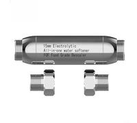 Alanmoship Inibitore magnetico della bilancia e addolcitore d'acqua con alloggiamento in rame e prefiltro per la protezione di caldaie e sistemi di riscaldamento, connessioni filettate maschio da 1/2