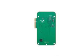 Alanmoship JCID V1S Pro Tail Test Module per iPhone 12-16, rilevamento barometro microfono corto circuito rottura cavo, plastica in metallo verde per riparazioni tecniche (serie 16)