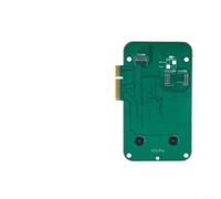 Alanmoship JCID V1S Pro Tail Test Module per iPhone 12-16, rilevamento barometro microfono corto circuito rottura cavo, plastica in metallo verde per riparazioni tecniche (serie 12)