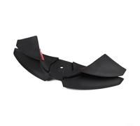 Alanmoship Kit alettoni aerodinamici per spoiler anteriore per MT-07 2024-2025, carenatura in ABS a basso carico aerodinamico, finitura nera, per migliorare la guida in strada (nero)