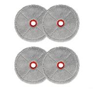 Alanmoship Kit di cuscinetti in microfibra per aspirapolvere robot LG Code For Zero Roboking Ai, cuscinetti di ricambio per una pulizia efficiente del pavimento (confezione da 4)