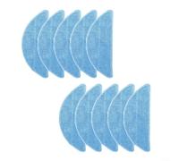 Alanmoship Kit di panni per lavapavimenti Cecotec, Conga, Eternal Pet Max, X-Treme, Vital Robot Aspirapolvere, set di ricambio per aspirapolvere (10 pezzi)