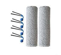 Alanmoship Kit di ricambio da 6 pezzi per Ecovacs per Deebot X9 Pro/OMNI, X11 PRO/OMNI, T80s per OMNI, include 4 spazzole laterali e 2 rulli mocio per la pulizia profonda del pavimento della casa