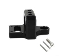 Alanmoship Kit staffa di montaggio a 3 porte con bulloni per MAC e AEM Boost Controller Elettrovalvole in lega di alluminio, nero, ideale per tuning automobilistico